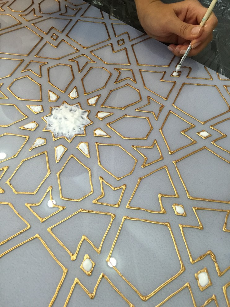 Stained glass and glass painting