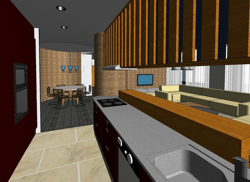 open kitchen