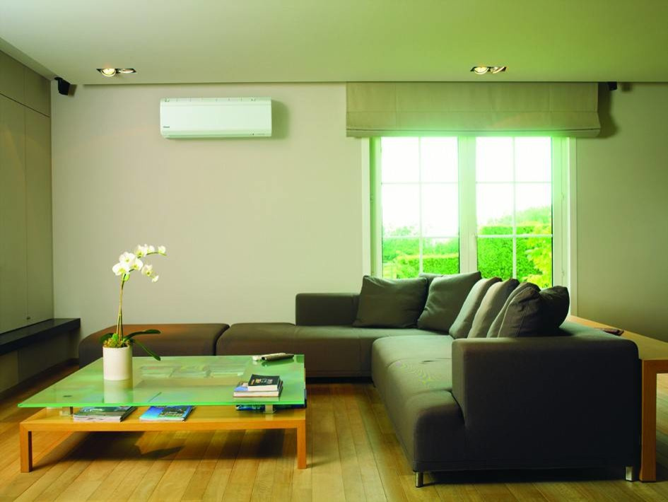 Интерьер с кондиционером Daikin (сплит-система)