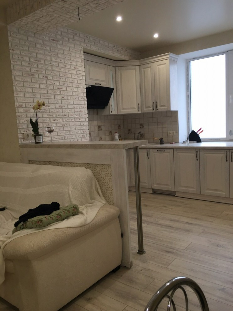 Кухня из массива ясеня