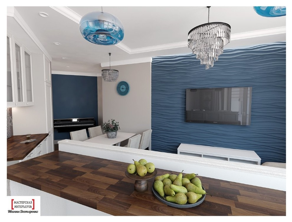 3Х-КОМНАТНАЯ КВАРТИРА В ЖК “ОДИНЦОВСКИЙ ПАРК” В АМЕРИКАНСКОМ СТИЛЕ