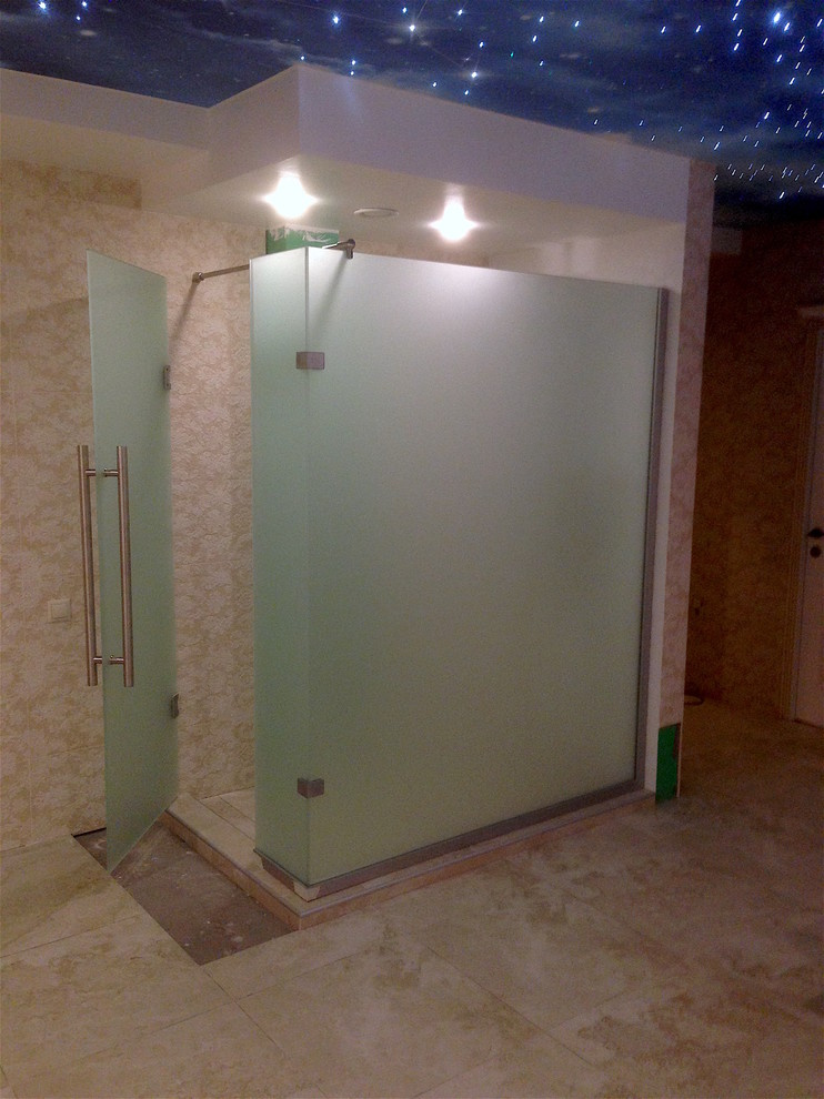 Стеклянные перегородки в интерьере