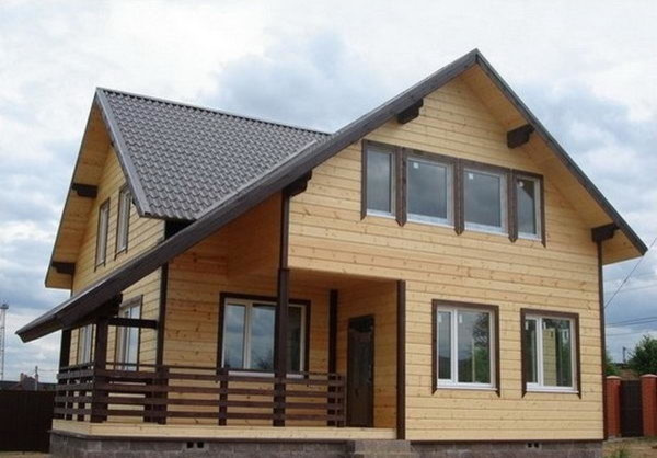 Загородное строительство из дерева