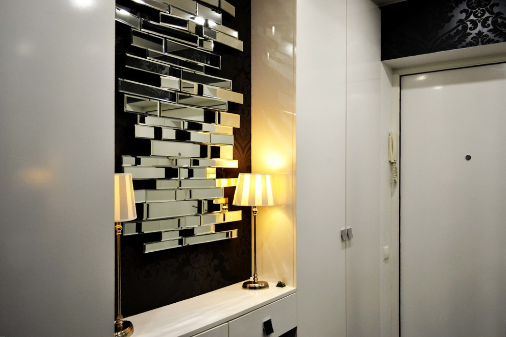 ДВУХКОМНАТНАЯ КВАРТИРА С ЧЕРНОЙ КУХНЕЙ.