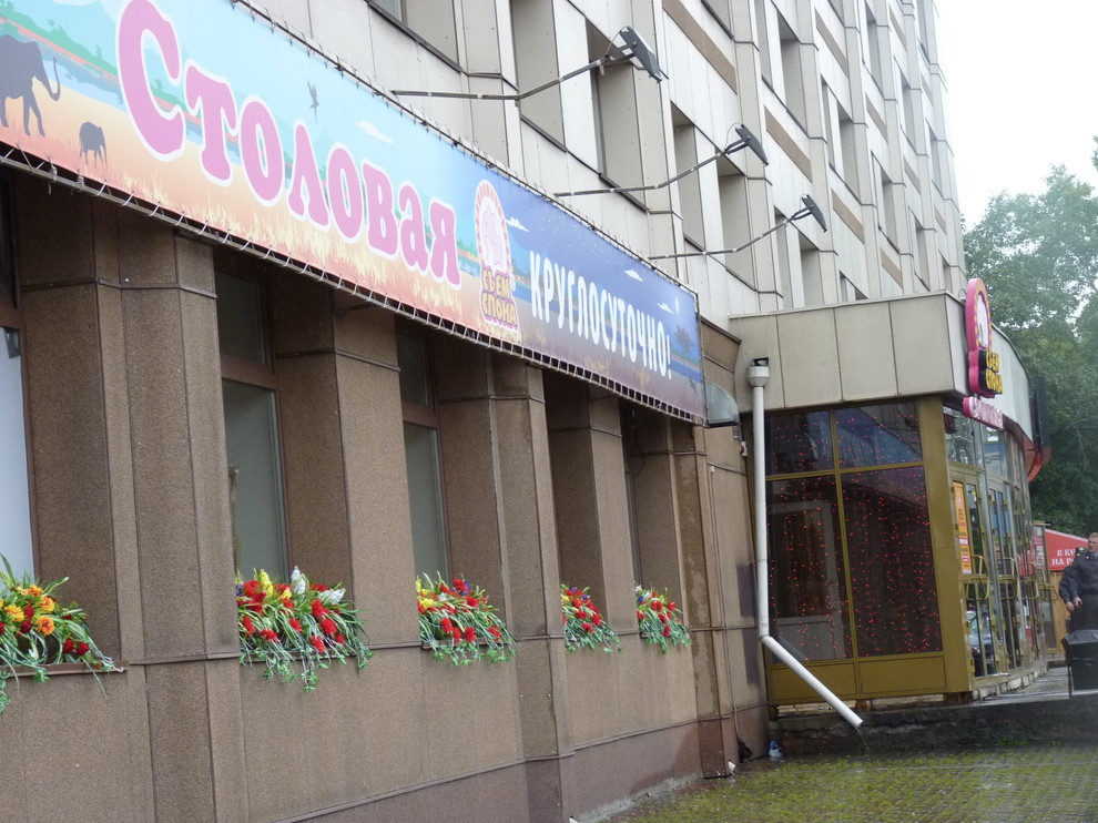 Озеленение сети столовых "Съем слона"