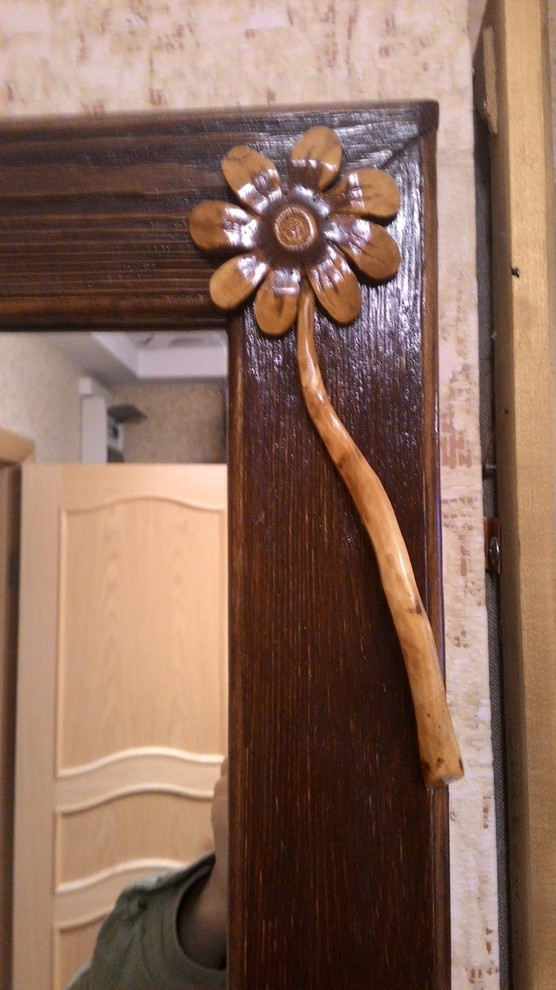 Резьба из капа(берёзовый нарост с очень плотной структурой)