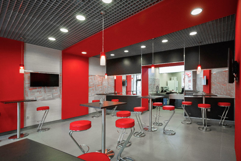 Дизайн-проект кафе быстрого питания в центре города Ярославля