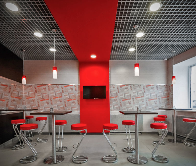 Дизайн-проект кафе быстрого питания в центре города Ярославля