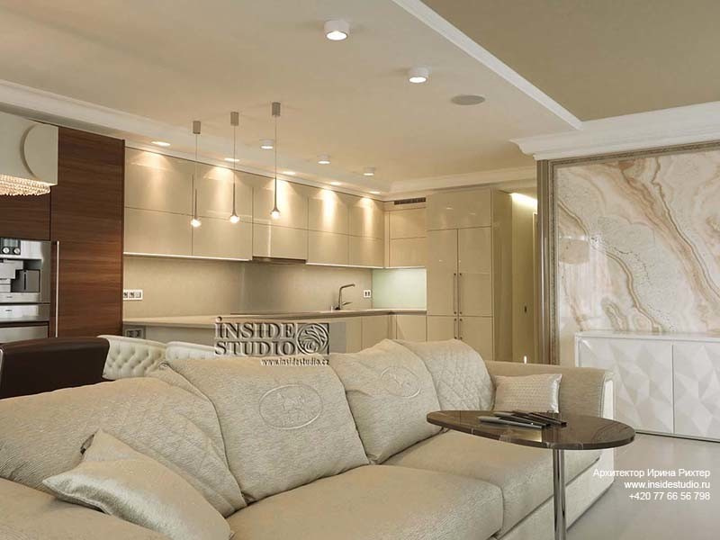 Интерьер квартиры 100 m2