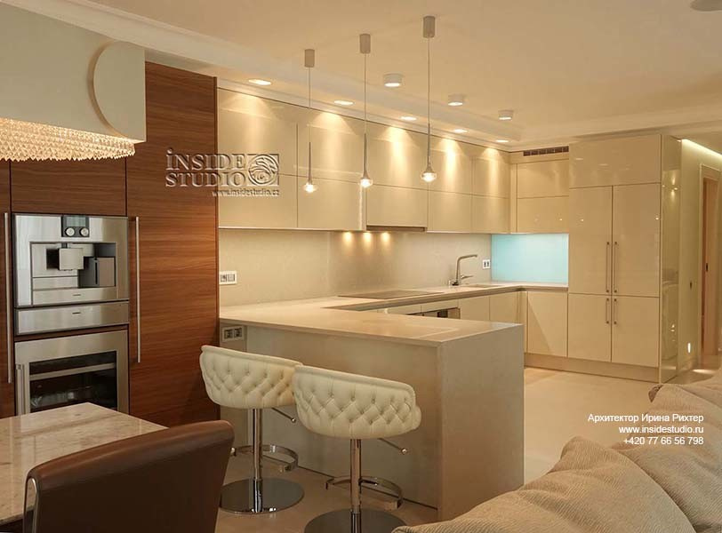 Интерьер квартиры 100 m2