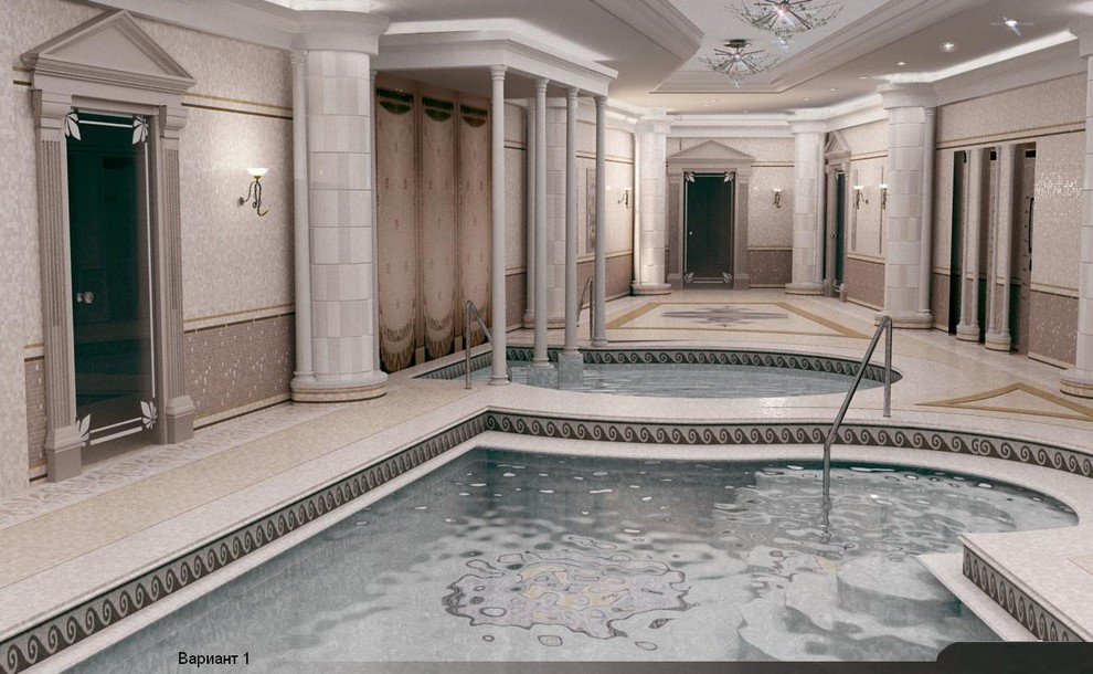 Бассейн в жк на Тверском бульваре