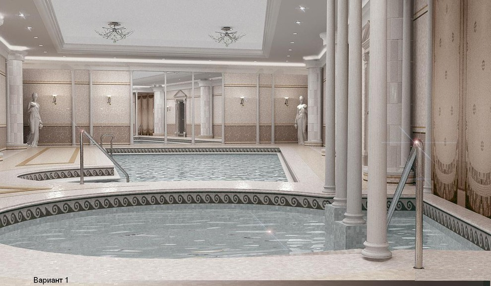 Обложка проекта: Бассейн в жк на Тверском бульваре