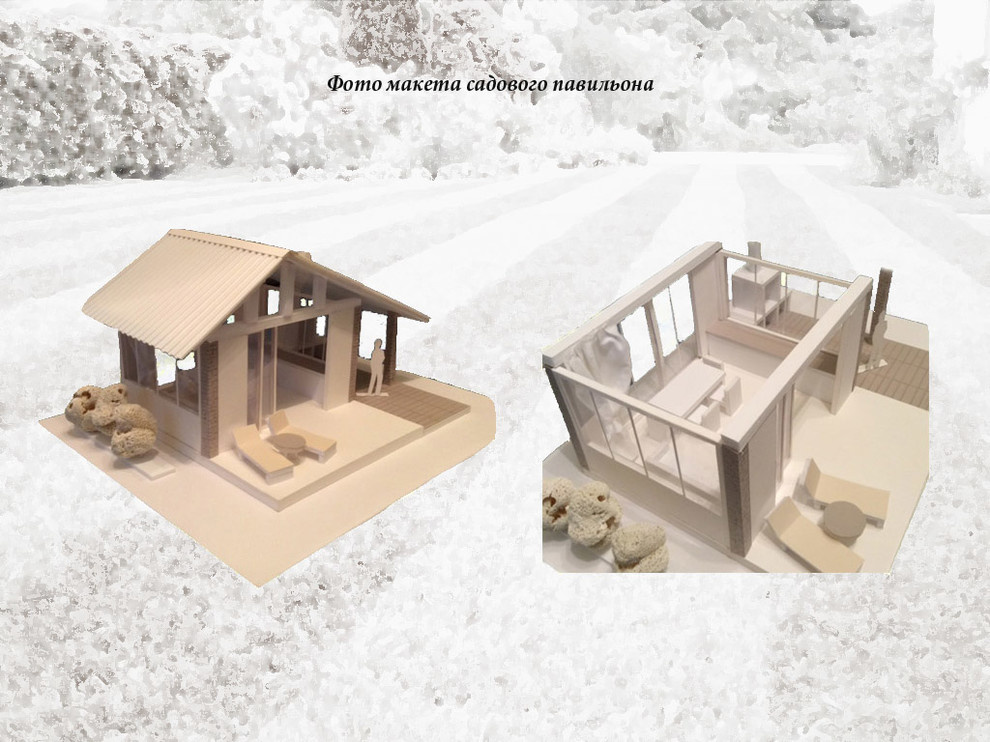 Садовый павильон в Подмосковье