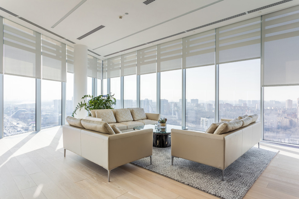 Представительский офис в пентхаусе