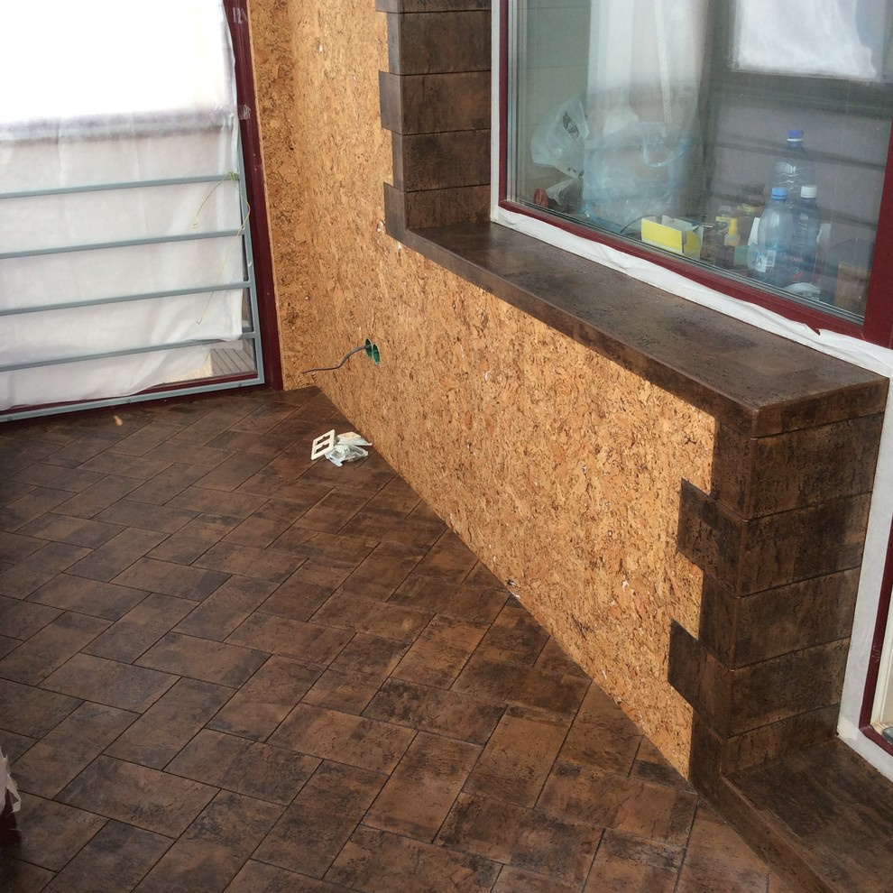 Обложка проекта: Оформление балкона (пробковые покрытия)