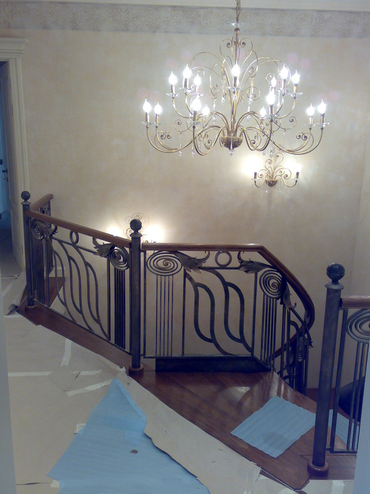 лестница и перила в стиле Art Deco