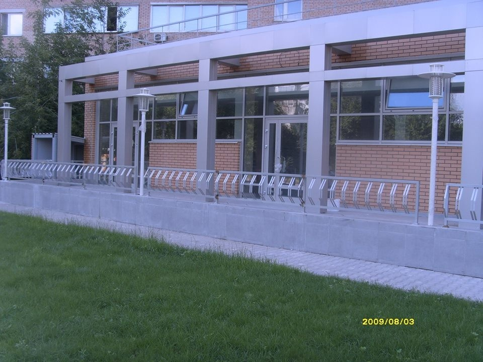 Обложка проекта: ограждения в Lecco Hotel в Мытищах