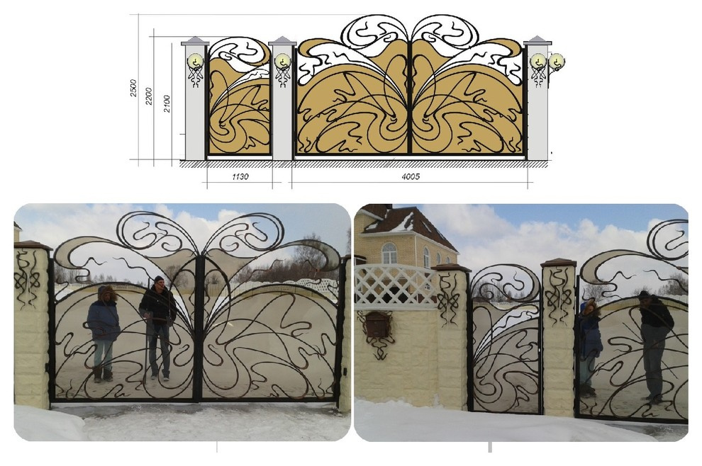 эскизы и привязки