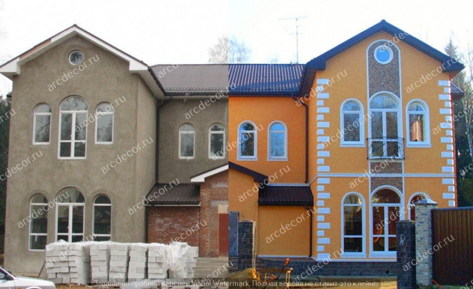 Решения для фасадного декора