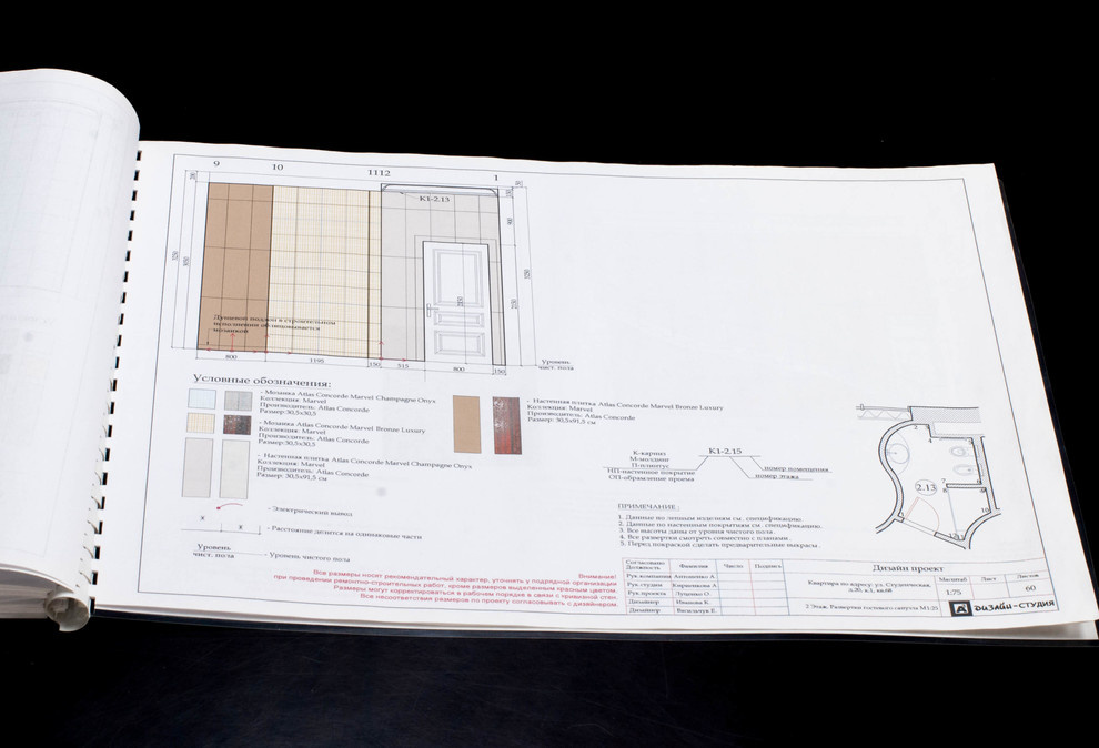 Обложка проекта: Дизайн проект частной квартиры