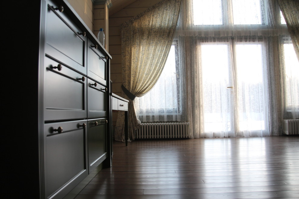 Дом с видом на лес.