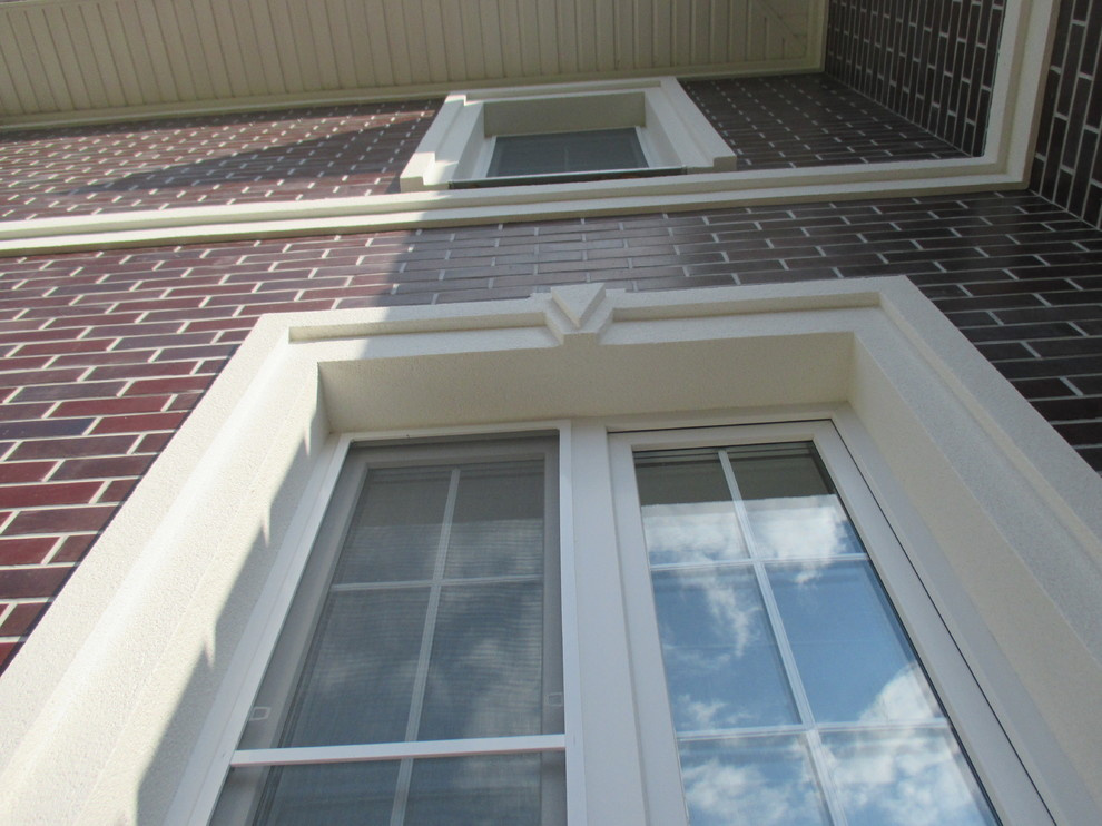 Монтаж фасадных декоративных элементов, изготовленных из пенополистирола Ceresit