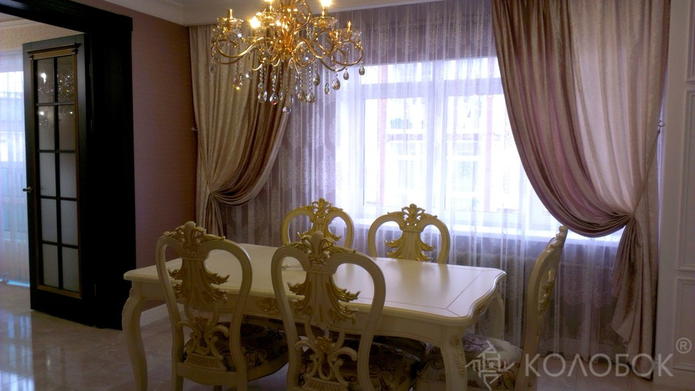 Текстиль в классическом интерьере.