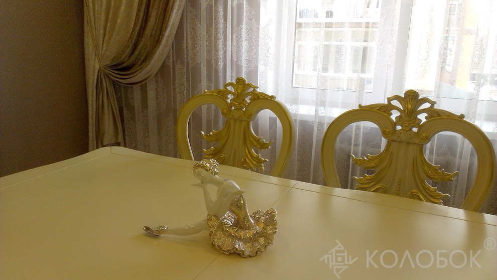 Текстиль в классическом интерьере.