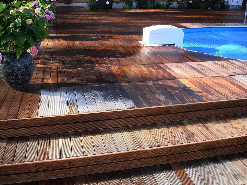 Оформление бассейна