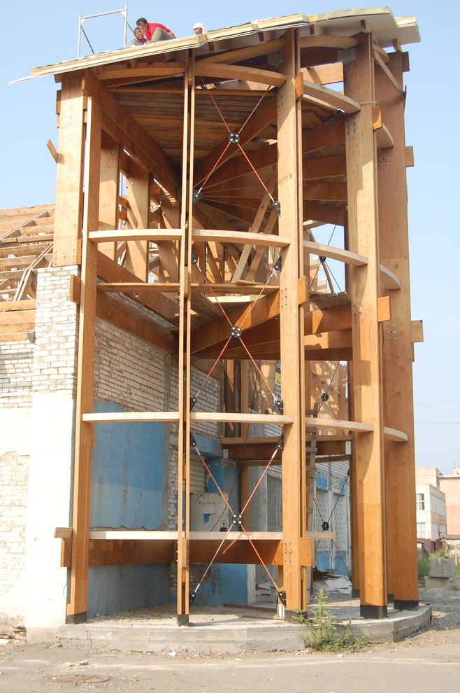 входная группа на 2 этажа