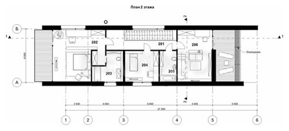 Обложка проекта: "Alfa" - проект современного деревянного дома