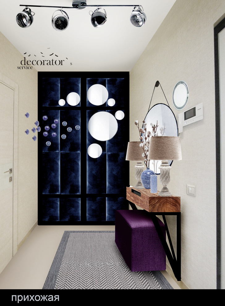 редизайн квартиры "Акварельный" интерьер для девушки"