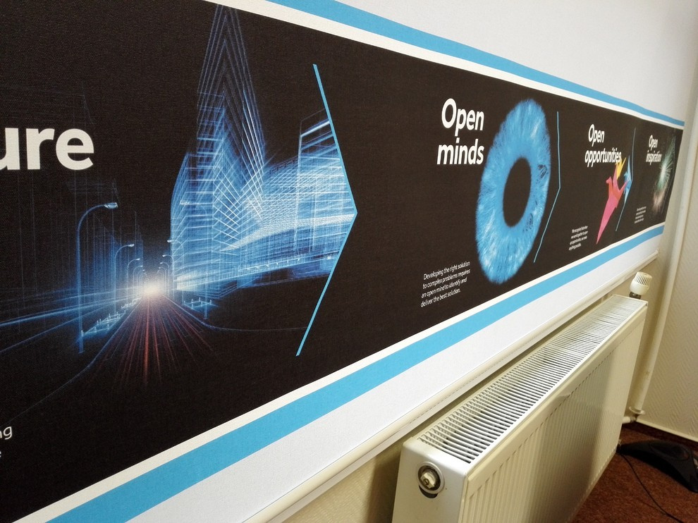 Smerfit Kappa, г. Всеволожск - рулонные шторы с латексной фотопечатью