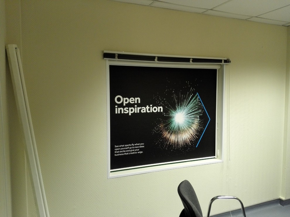 Smerfit Kappa, г. Всеволожск - рулонные шторы с латексной фотопечатью