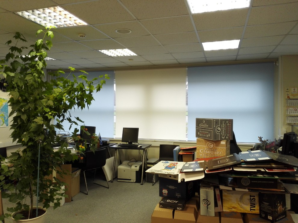 Smurfit Kappa, г. Всеволожск - рулонные шторы с латексной фотопечатью