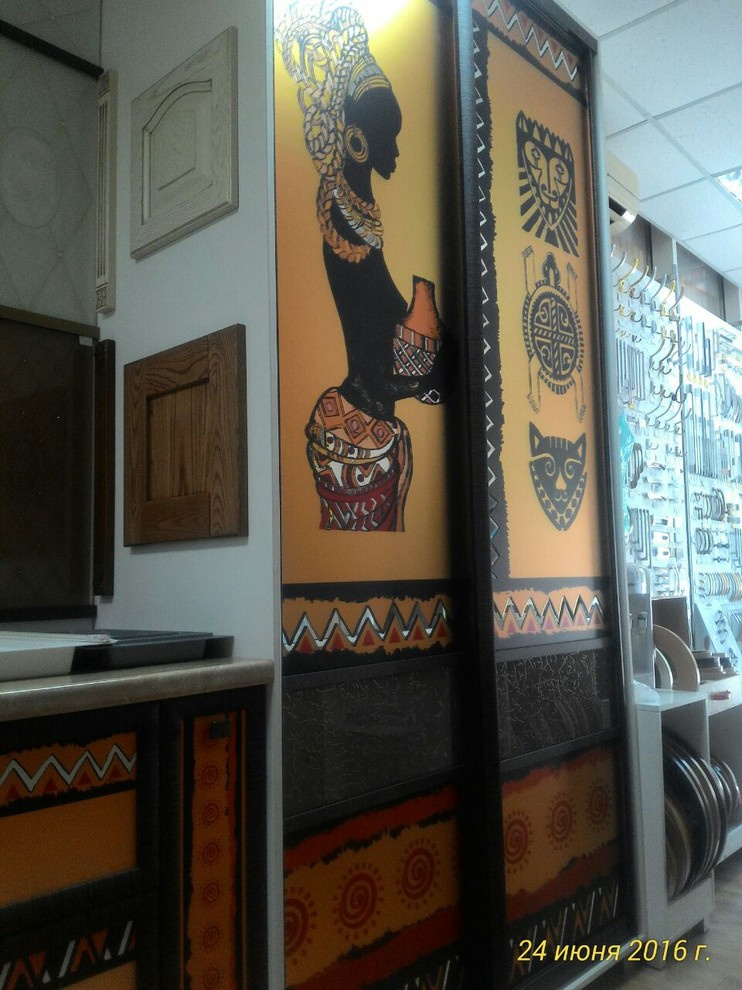 Шкафы с УФ печатью