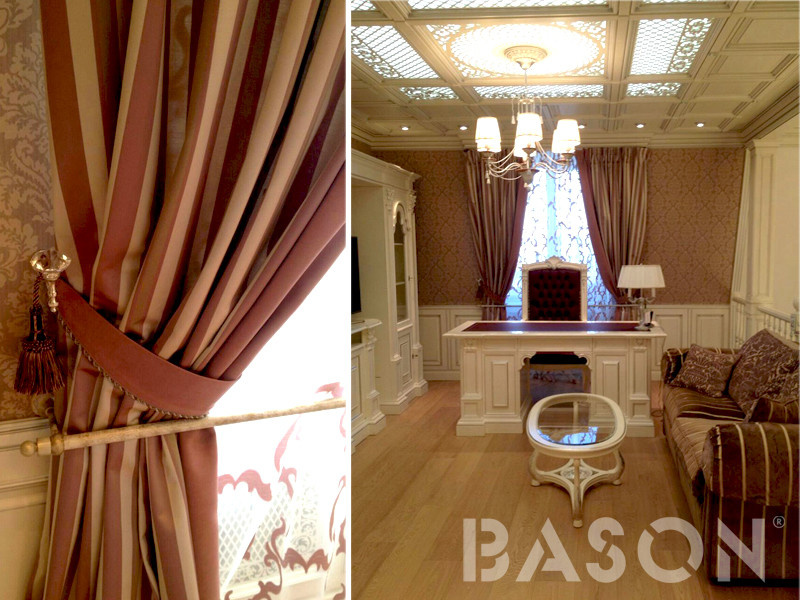 Обложка проекта: Текстильное оформление кабинета