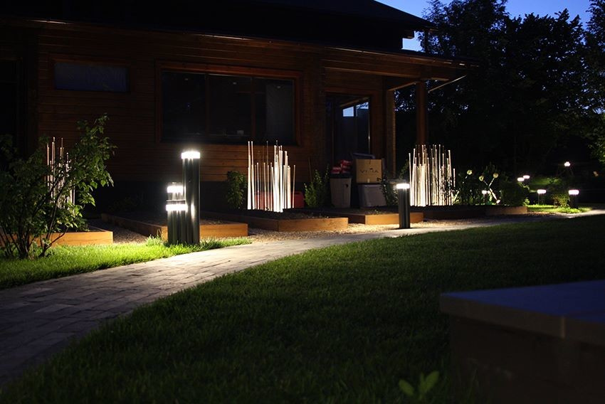 Ландшафтное освещение