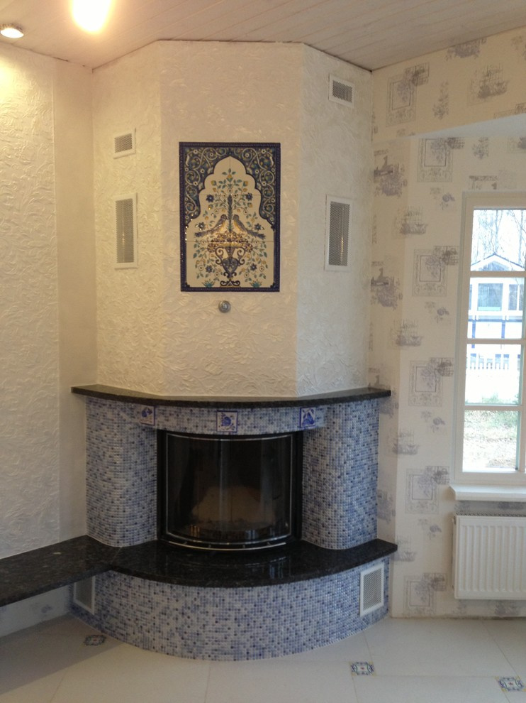 Обложка проекта: Установка каминов