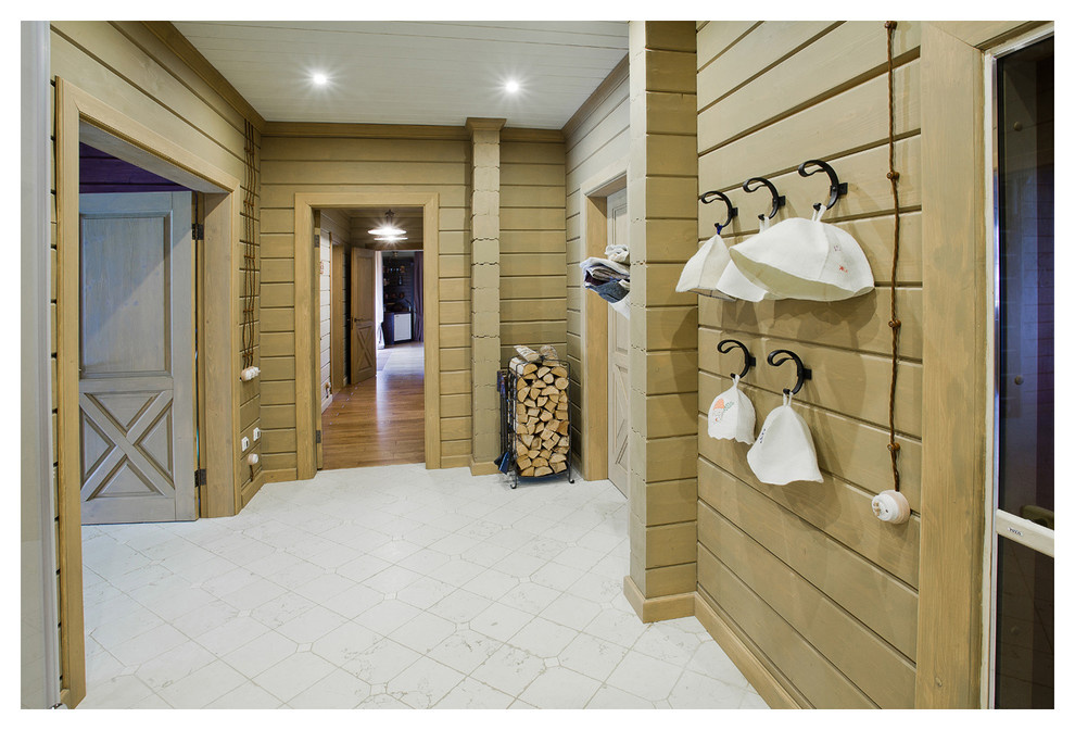 Баня с бассейном