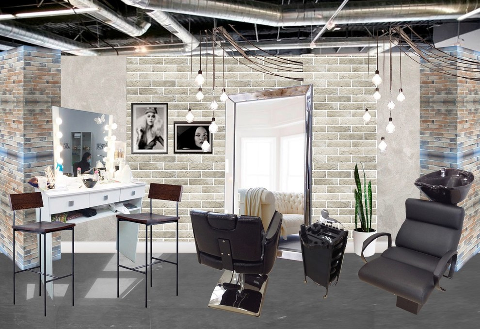 Обложка проекта: Дизайн-концепция салона красоты "Backstage"