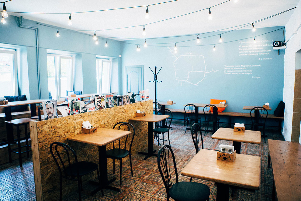 Обложка проекта: Столовая "Trampark"