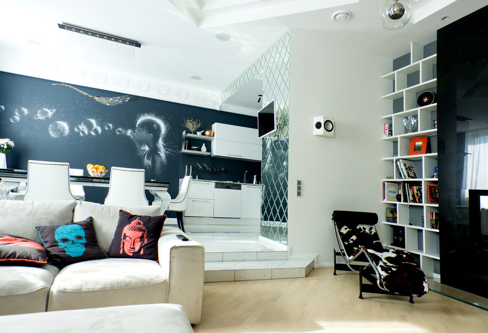 Дизайн-проект двухуровневой квартиры на Каменноостровском