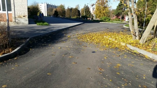 Благоустройство территории около дома культуры в «РАЗДОЛЬЕ»