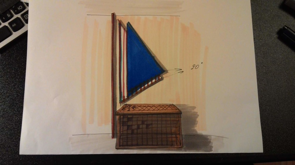 Обложка проекта: Детская для юного яхтсмена