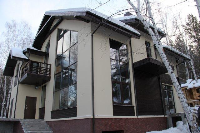 Проект коттеджа в стиле современного шале