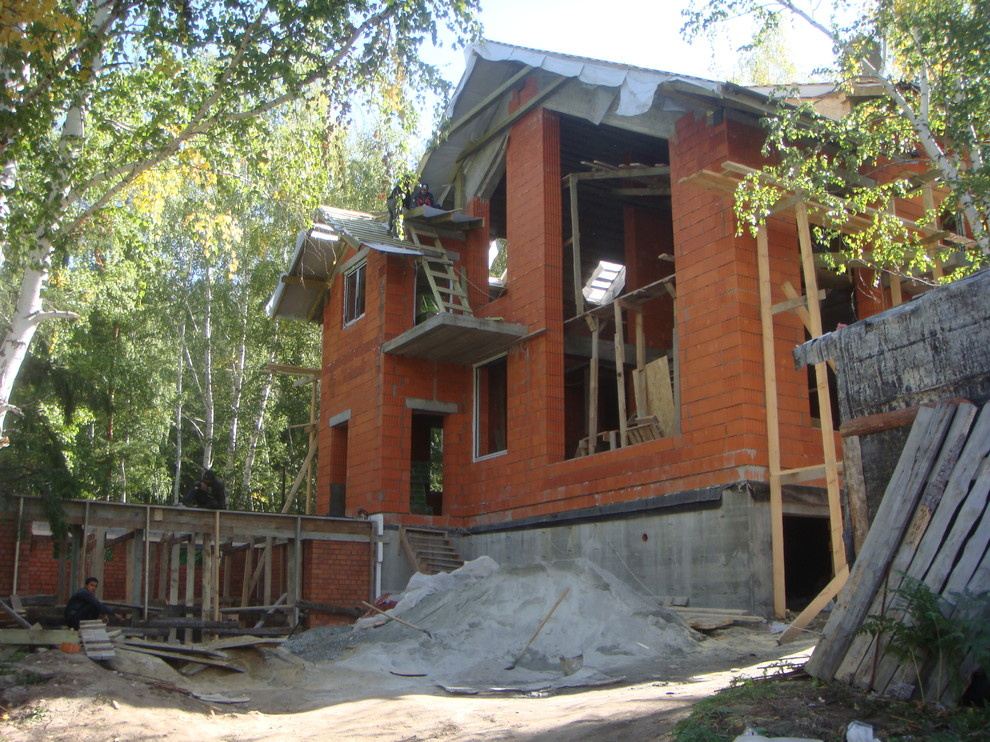 Обложка проекта: Коттедж в стиле современного шале