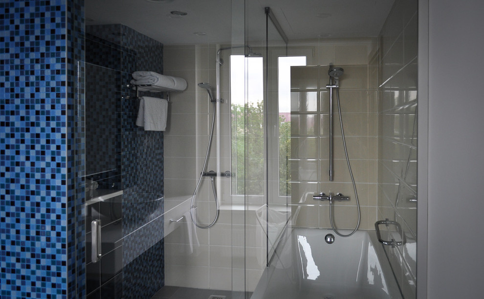 Душевые из закаленного стекла