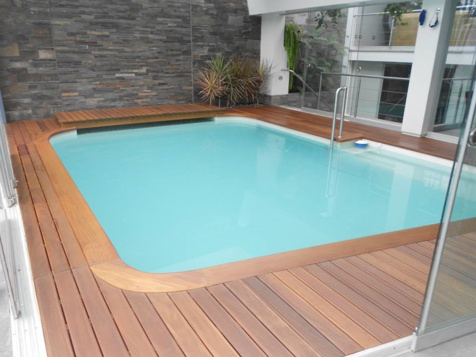 Примеры применения террасной доски из тропических пород древесины