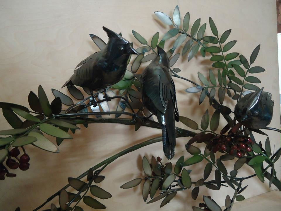 Декор интерьера для музея  дерева и металла "Лес-чудодей"